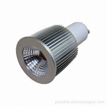 240V LED GU10 Bulb with Reflection Cup, 5W Power, Epistar/Cree COB LEDs